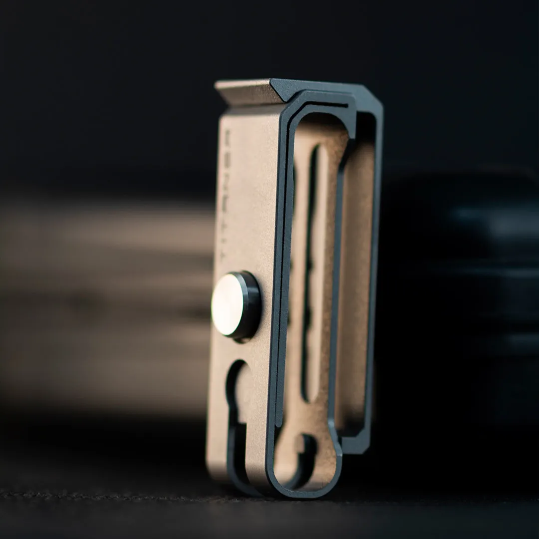 Titanium Belt Keychain Clip