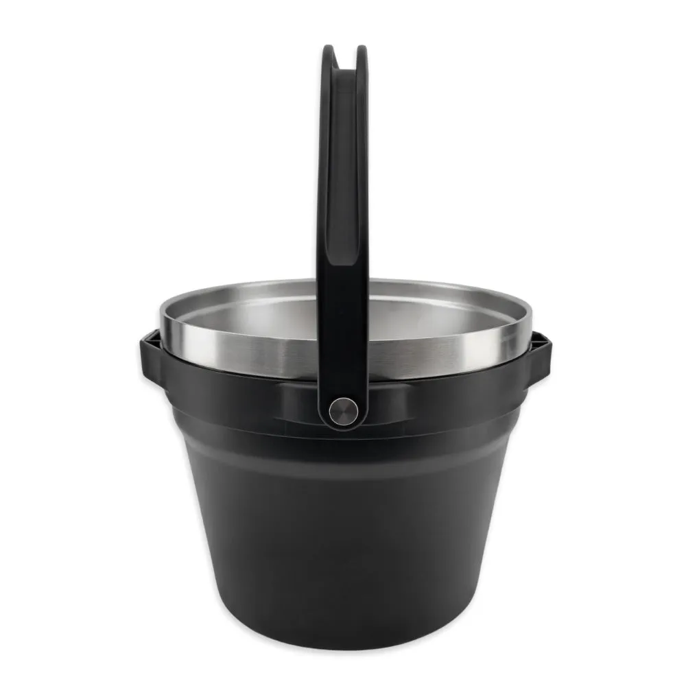 VINKA - Double Walled Vacuum Insulated Ice Bucket (7L) - Matte Black