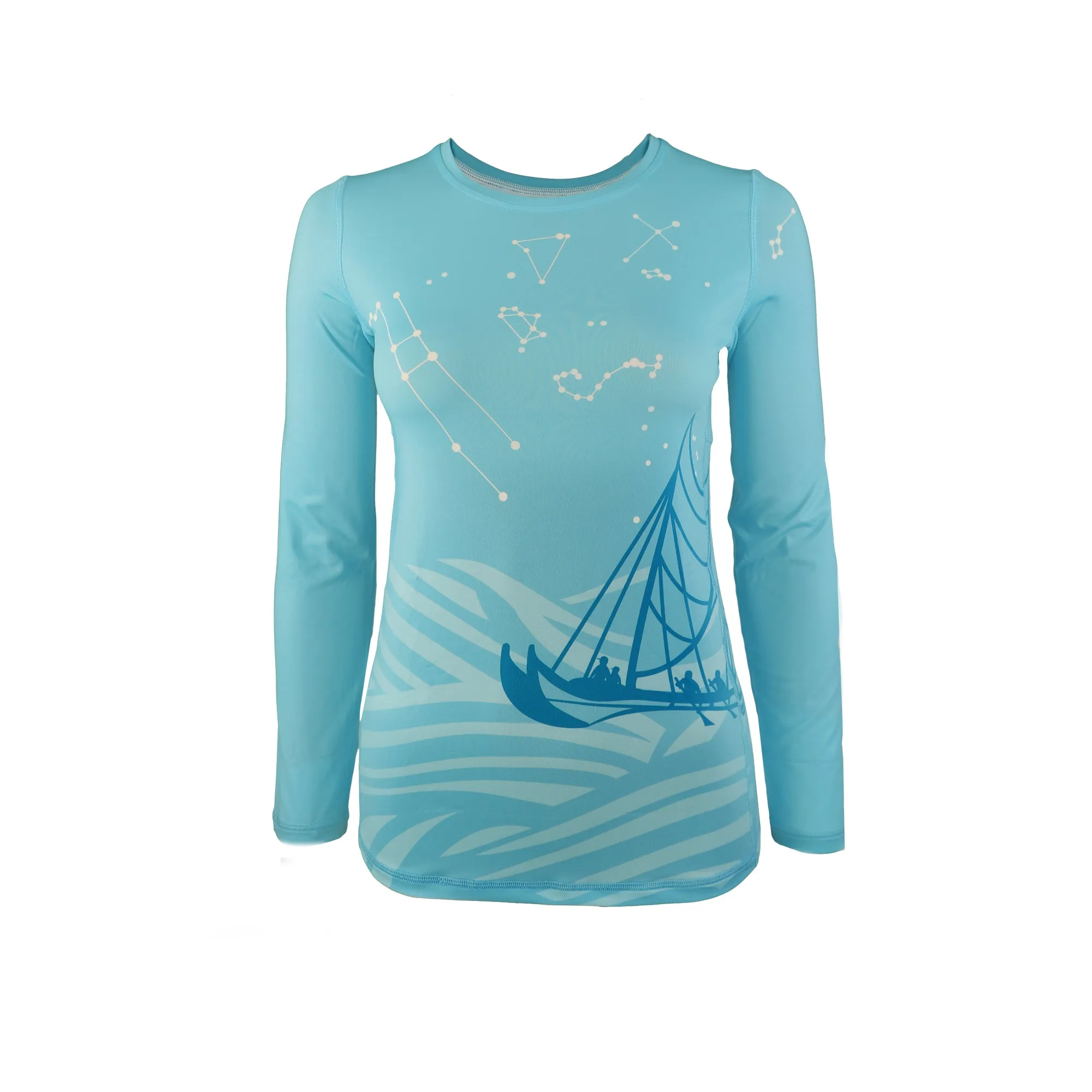 Wahine Navigation Long Sleeve UPF 30 Shirt