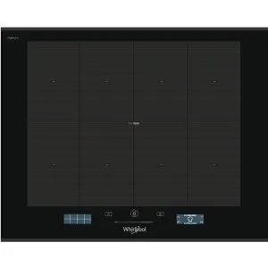 Whirlpool SMP658CBTIXL 65cm Four Zone Induction Hob - Black