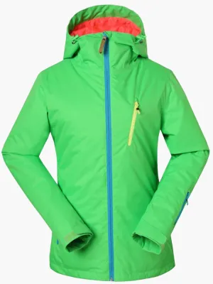 White Thermal Warm Waterproof Windproof Women's Ski/Snowboard Jacket GER